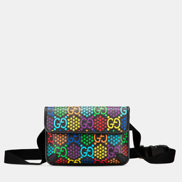Gucci Black Psychedelic GG Supreme Belt Bag 1150886