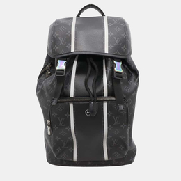 Louis Vuitton Black Monogram Eclipse Hiroshi Fujiwara Fragment Flash Backpack 1150748