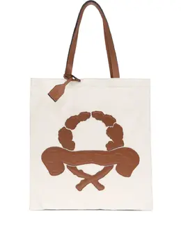 Moschino logo-debossed shoulder bag 30064807