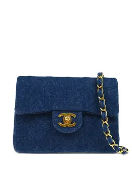 Chanel 1990 mini Classic Square Flap 17 shoulder bag 30030869