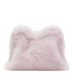 Burberry Shearling B-Shaped Clutch 8079088