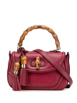 Gucci 2000-2015 Small Leather New Bamboo satchel 30277001