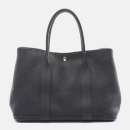 Hermes Black Negonda Leather Garden Party 36 Tote Bag 1151399