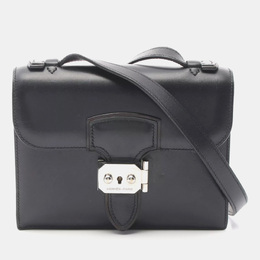 Hermes Black Calf Leather Shoulder Crossbody Bag 1151364