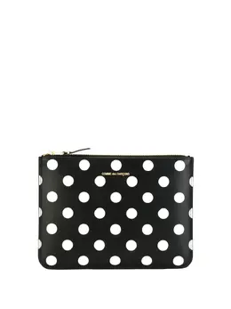 Comme des Garçons polka dot clutch 11371029