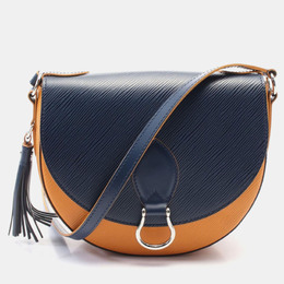 Louis Vuitton Saffron Epi Indigo Saint Cloud Shoulder Bag 1151672
