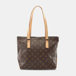 Louis Vuitton Brown Monogram Leather Cabas Piano Shoulder Bag 1151671