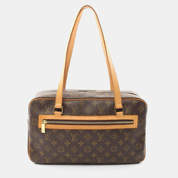 Louis Vuitton Brown Monogram Leather Cite GM Shoulder Bag 1151648
