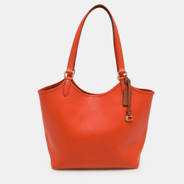 Coach Orange Leather Day Tote 1150624