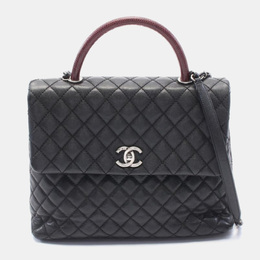 Chanel Caviar Leather Matelasse Coco Handle Top Handle Bag 1151251
