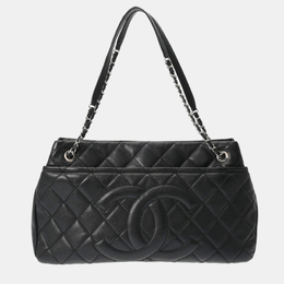 Chanel Black Leather Timeless CC Soft Tote Bag 1153618