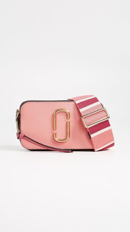Женская сумка для фотоаппарата Marc Jacobs Snapshot, цвет коралловый, один размер b07bl22y1d