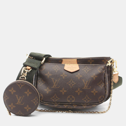 Louis Vuitton Brown Monogram Canvas Multi Pochette Accessoires Shoulder Bag 1153614