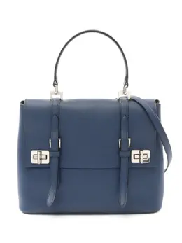 Prada 10's leather tote bag 30211331