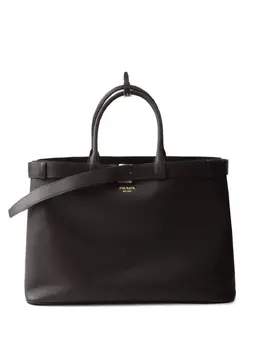 Prada Buckle leather tote bag 23961185