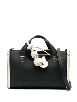 Karl Lagerfeld logo-lettering tote bag 30219108