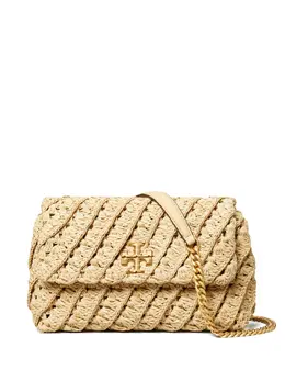Tory Burch Kira braided straw shoulder bag 30107468