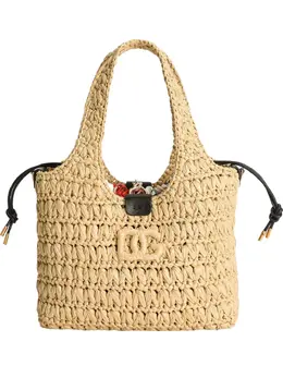 Dolce & Gabbana woven-raffia tote bag 29690527