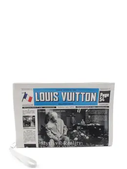 Louis Vuitton 2010s Everyday LV Newspaper clutch 30211670