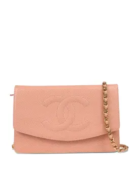 Chanel 2003 caviar-leather shoulder bag 30051365