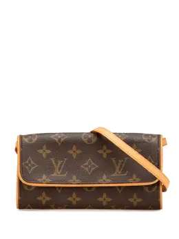 Louis Vuitton 2001 Monogram Pochette Twin PM crossbody bag 30409519