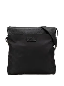 Gucci 2000-2015 GG Nylon Flat Messenger Bag crossbody bag 30378372
