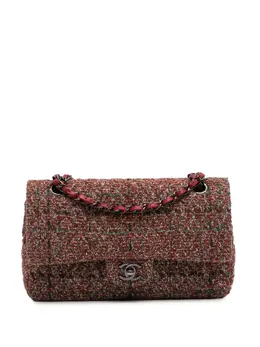 Chanel 2011 Medium Classic Tweed Double Flap shoulder bag 30387155