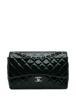 Chanel 2013-2014 Jumbo Classic Patent Double Flap shoulder bag 30387111