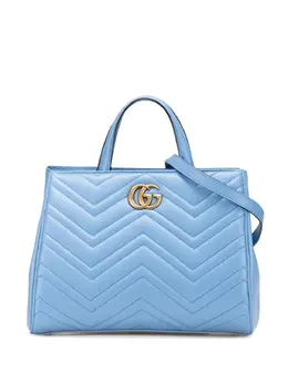 Gucci 2016-2024 Small GG Marmont Matelasse Leather satchel 30393213