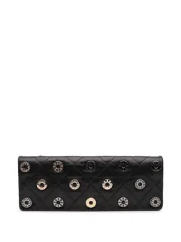 Chanel 2006-2008 Quilted Calfskin Star Attitude Grommet Fold Over clutch bag 30406638
