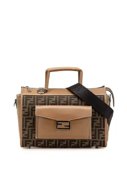 Fendi 2000-2010 Zucca Canvas Soft Trunk satchel 30389827