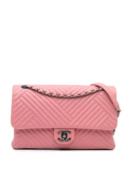 Chanel 2015-2016 Medium Lambskin CC Crossing Flap shoulder bag 30378236