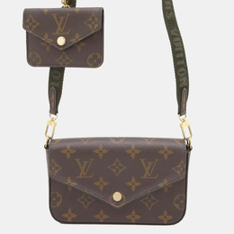 Louis Vuitton Green Monogram Multi Pochette Shoulder Bag 1150528