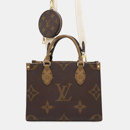 Louis Vuitton Monogram Reverse Giant Canvas OnTheGo PM Tote Bag 1150375