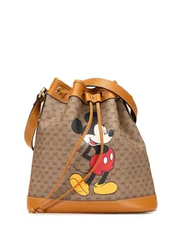 Gucci 2016-2024 Micro GG Supreme Mickey Mouse bucket bag 30389790