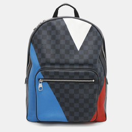 Louis Vuitton Noir Damier Cobalt Latitude America's Cup Regatta Josh Backpack 1153936