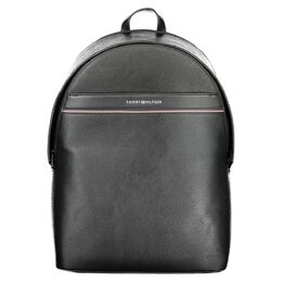 Черный мужской рюкзак из полиэстера Tommy Hilfiger 0016836380 | black