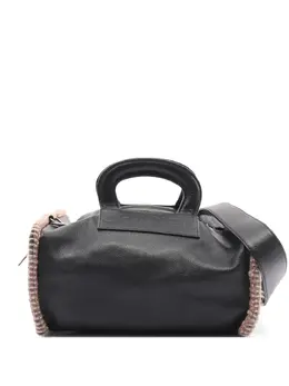 Chanel 2003-2004 tweed-trim tote bag 30295580