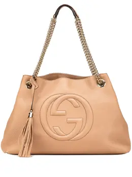 Gucci 2000-2015 Medium Leather Soho Chain tote bag 30419650
