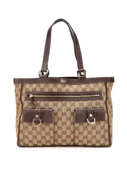 Gucci 2000-2015 GG Canvas Abbey D Ring Pocket tote bag 30419426