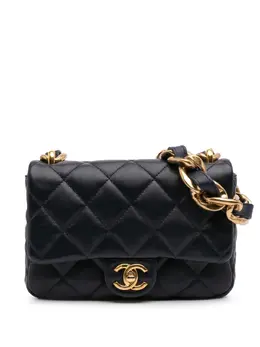Chanel 2021-2025 Small Quilted Lambskin Funky Town Flap shoulder bag 30421025