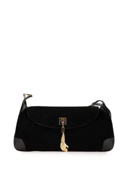 Gucci 2000-2015 Suede Tiger Head shoulder bag 30431342