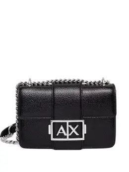 Сумка через плечо с логотипом Armani Exchange, черный 29882729 | черный