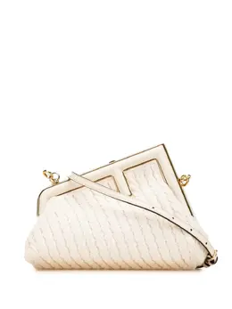 Fendi 2010-2024 Small Knit Fendi First crossbody bag 30419653