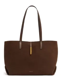 DeMellier Tokyo Tote Suede Bag 79iz7j003-tu9dsee1
