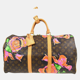 Louis Vuitton Monogram Rose Keepall 50 Duffle Bag 1155567
