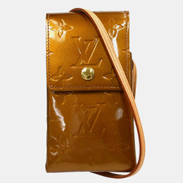 Louis Vuitton Vernis Greene Cigarette Case Shoulder Bag 1155460