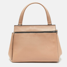 Celine Beige Leather Medium Edge Bag 1154614