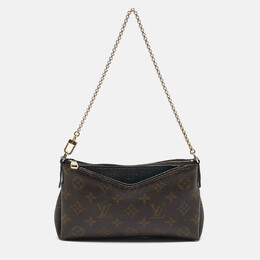 Louis Vuitton Black Monogram Canvas Pallas Chain Clutch 1154550