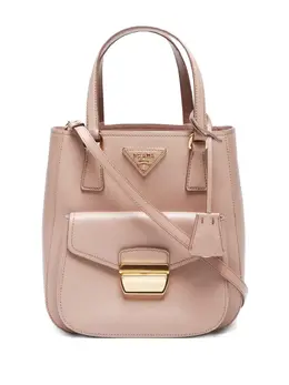 Prada 2021 triangle-logo tote bag 30253832